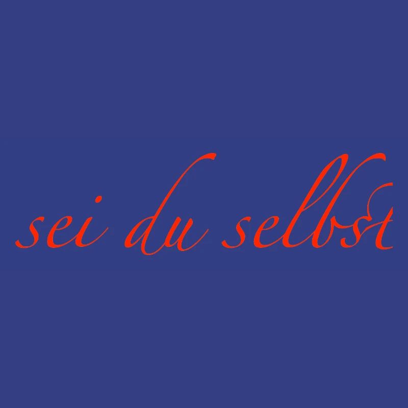 sei du selbst