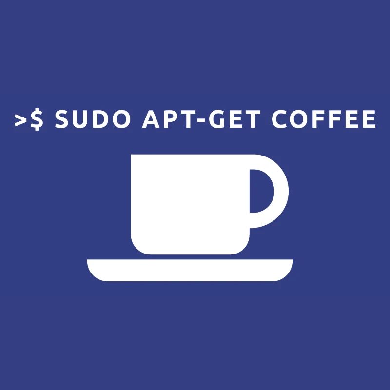 Lustiges Linux Kaffee Admin Shirt Pinguin Coder