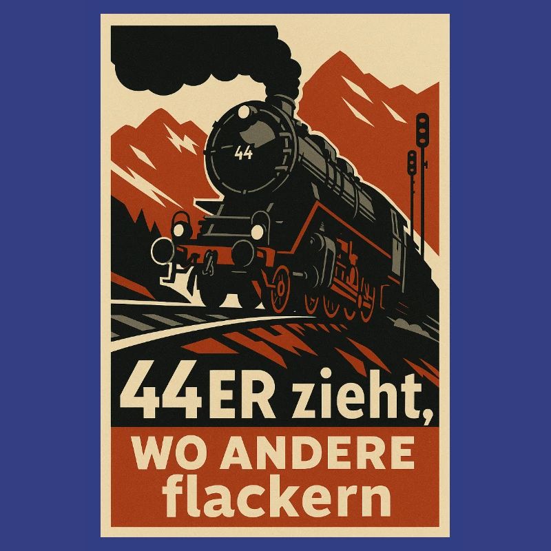 Railway 44 pulls where others flicker freight train