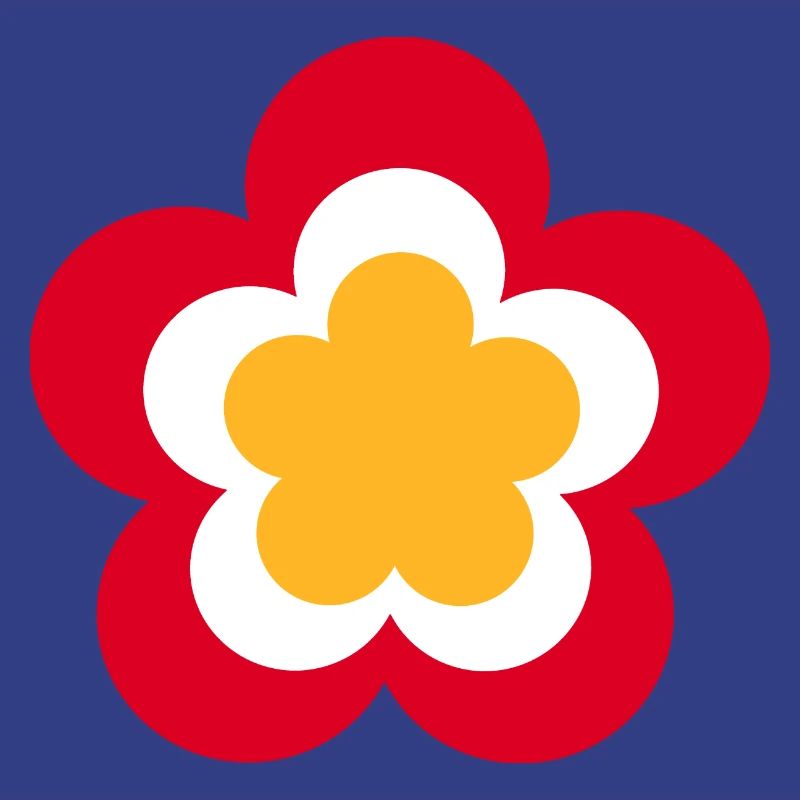 70s Flower Pattern