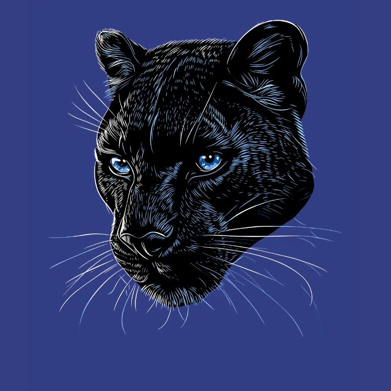 Panthère Léopard Grand Chat Mignon Gros Chat Panter