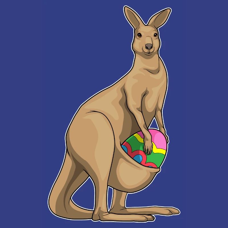 Kangaroo Easter Easter Egg