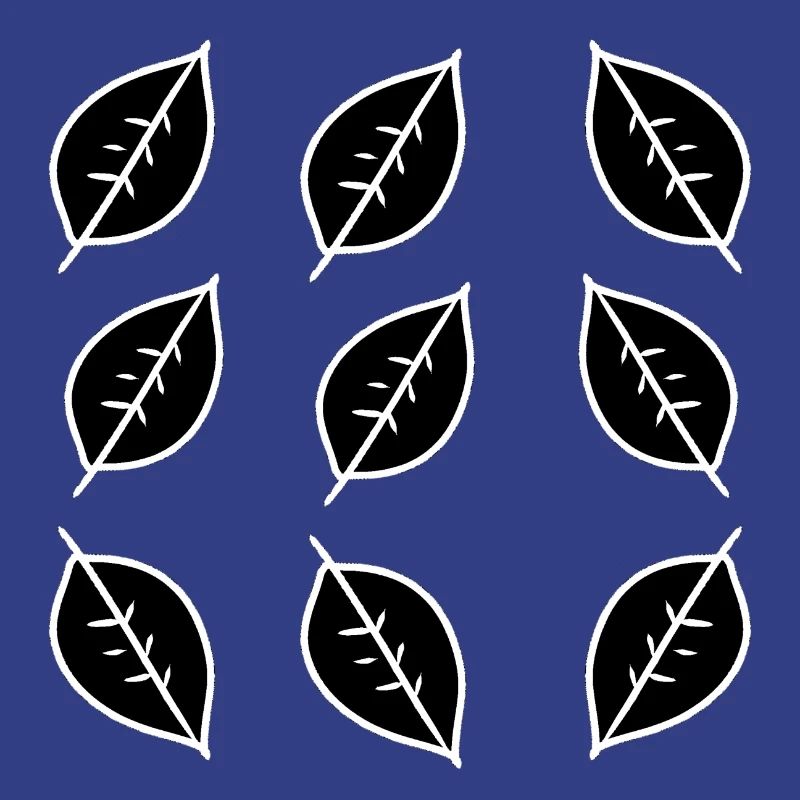 Pattern Leaf Leaves Frame Shape Nature