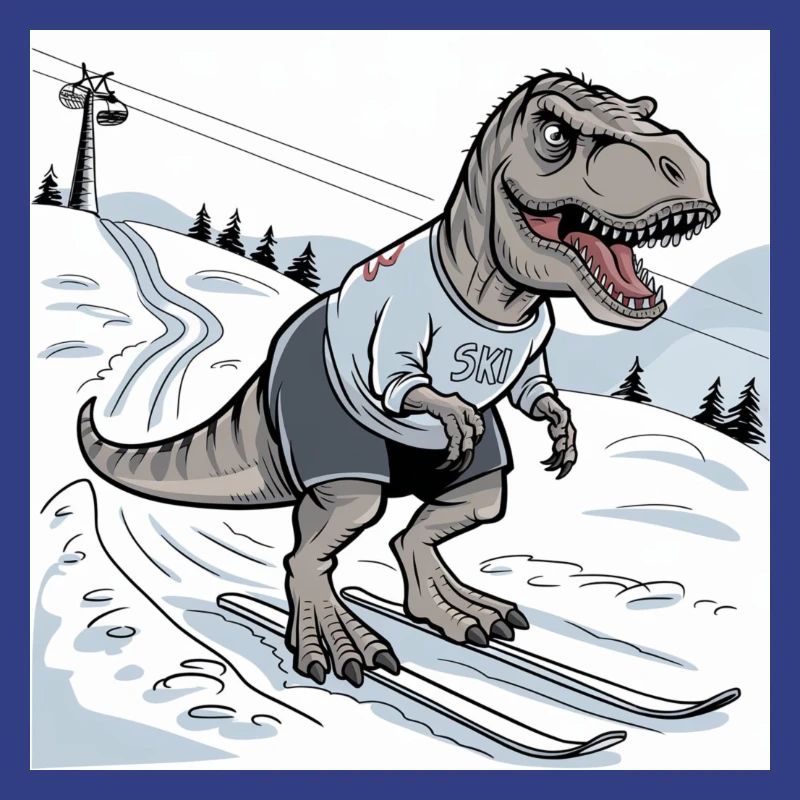 Ski-Rex, T-Rex