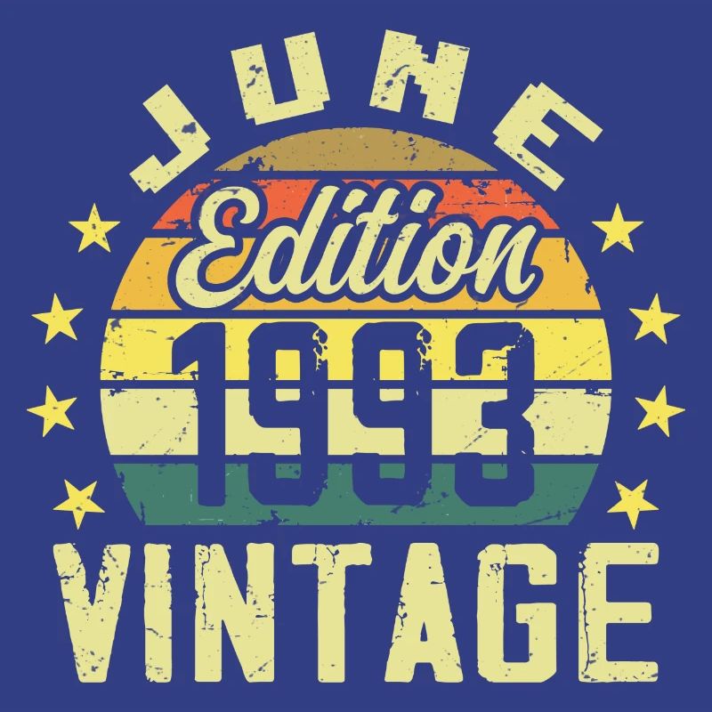 Juni 1993 Juni Retro Juni 1993 Geburtstagsgeschenk