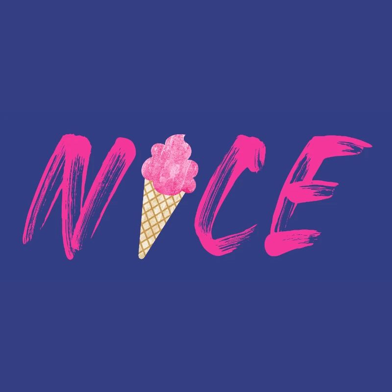 pink Himbeere Erdbeere Eis Eiswaffel nice schön