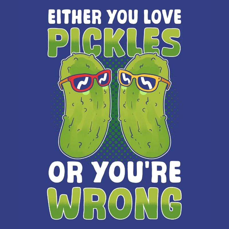 Entweder du liebst Essiggurken oder du irrst dich