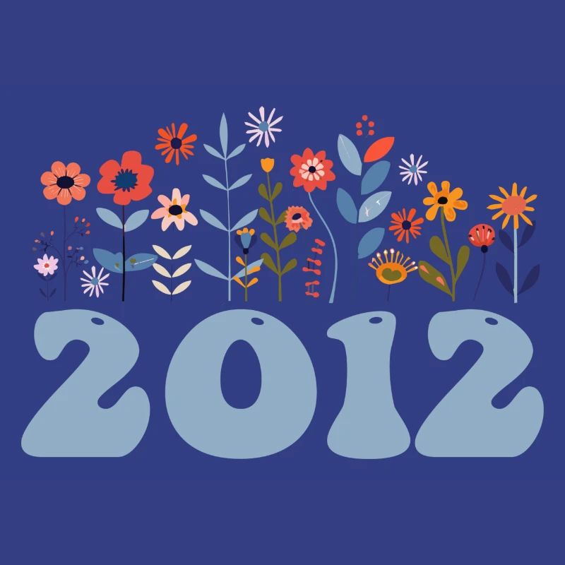 2012 Floral Pattern 2012 Floral Theme Flowers 2012