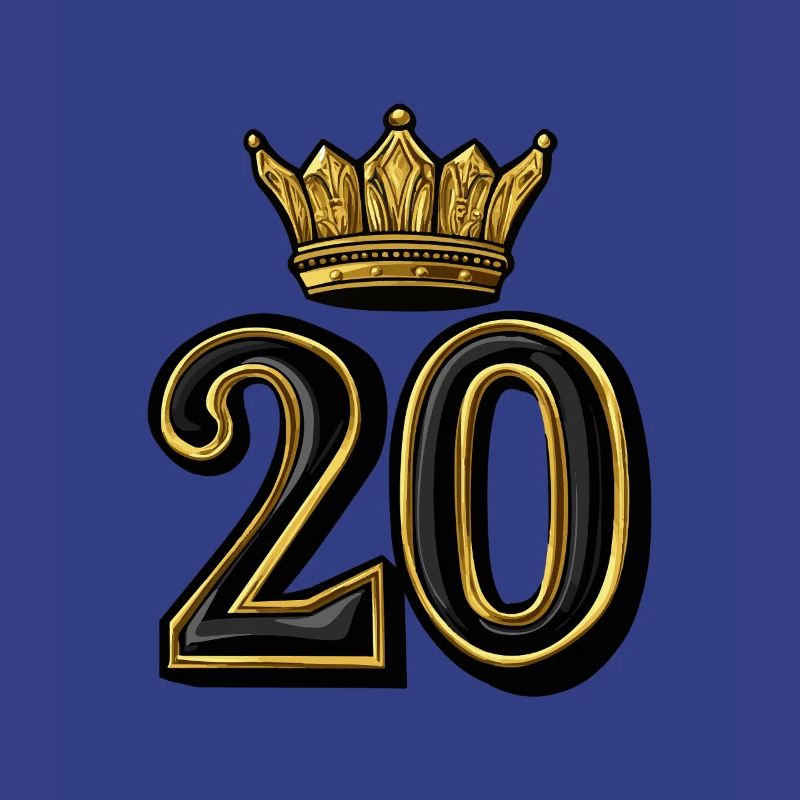 20 Number Crown