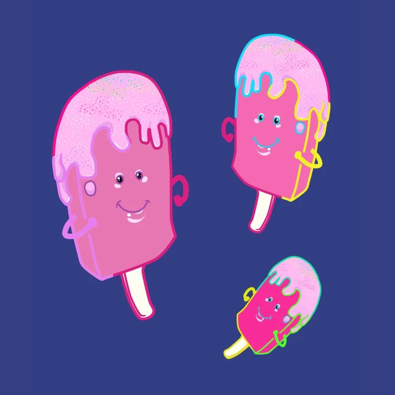 Sommer Sommerzeit Eiskreme Eis Eiscrem Kind