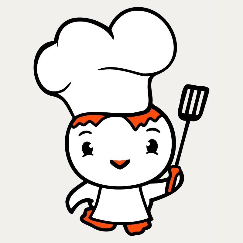 Bird Chef Hat Duck Delicious Hunger Food Cute