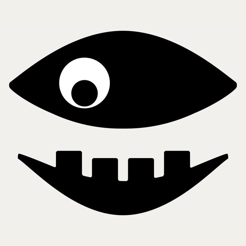 Fish shows teeth