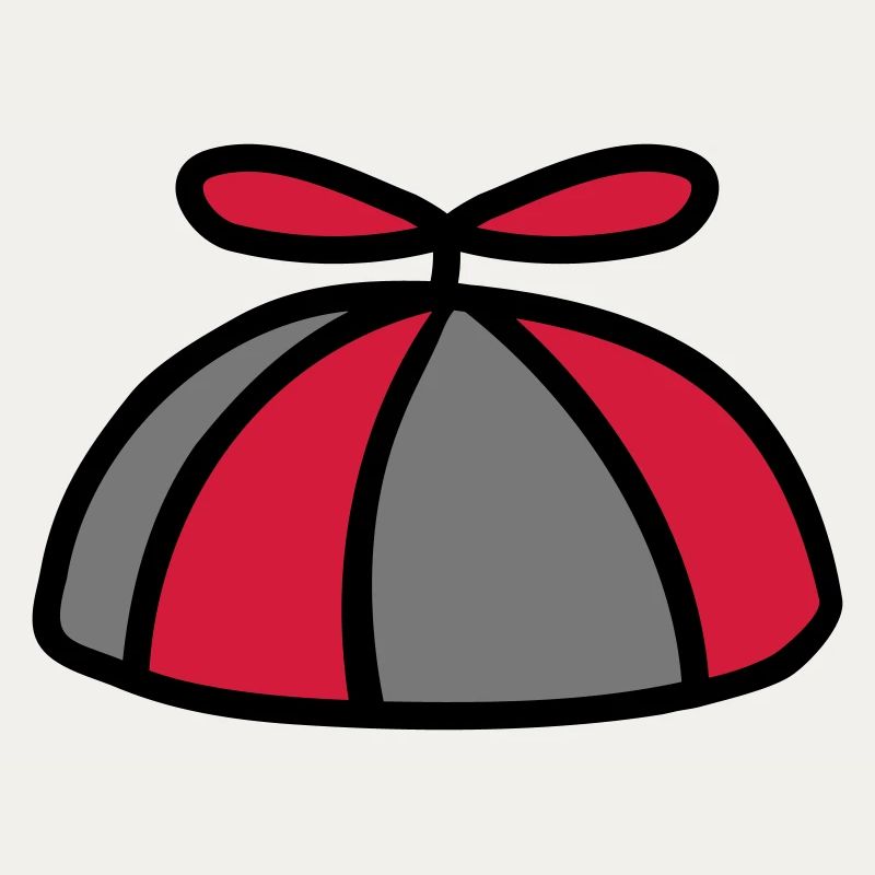 Colorful propeller cap wind turbine hat