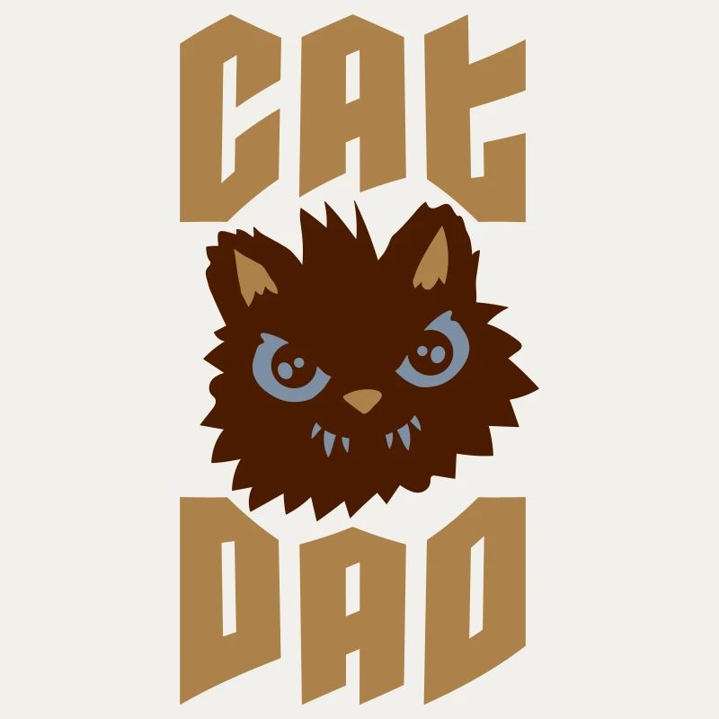 Chat Papa gueule de bois dangereuse