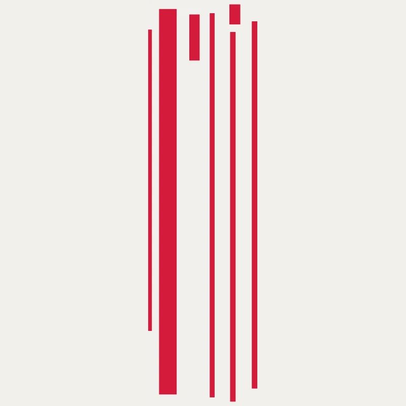 Vertical Stripe Pattern / Vector
