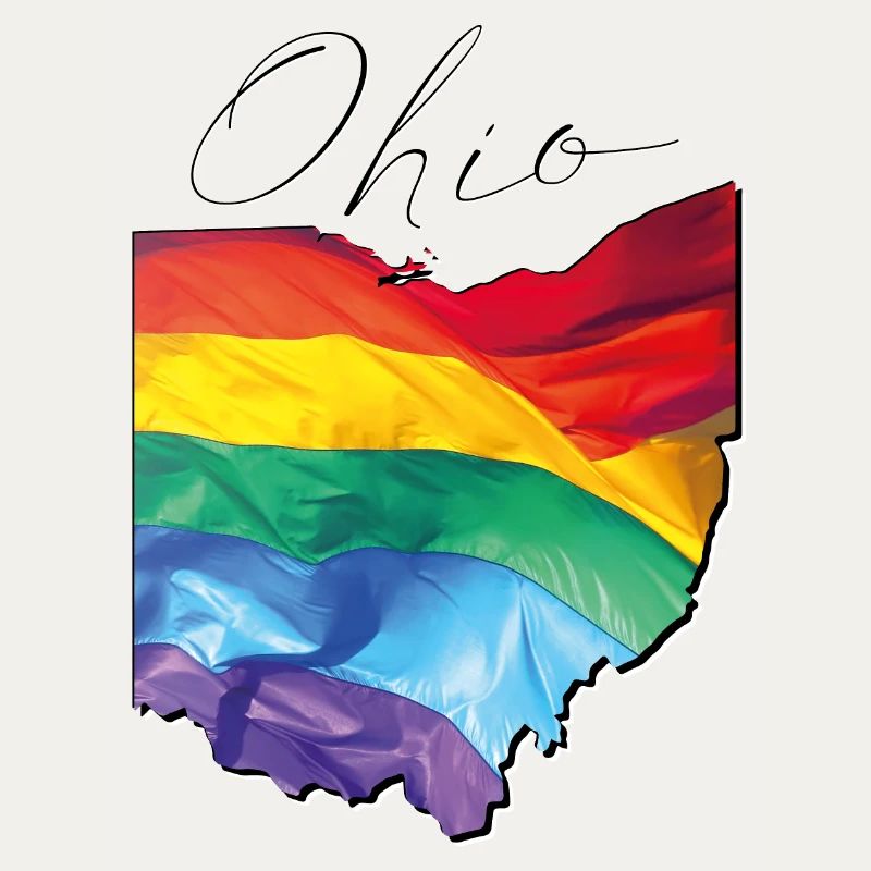 Ohio (United States) | Real Flag | LGBTQIA+ Script