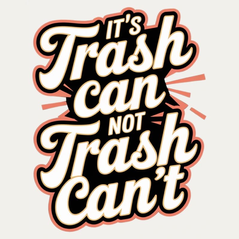 It's Trash Can Not Trash Can't 8