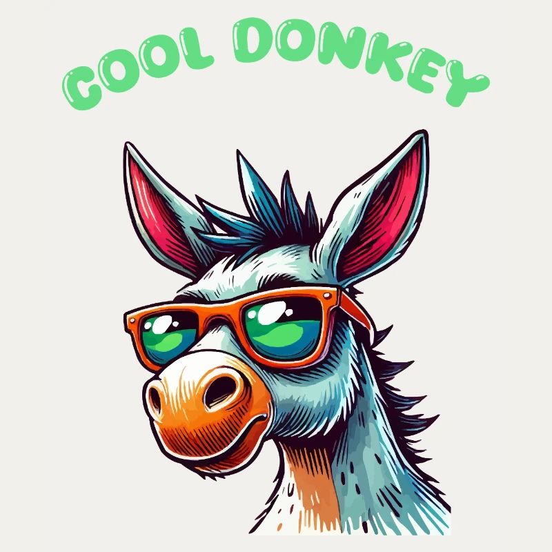 Donkey Comic Cool