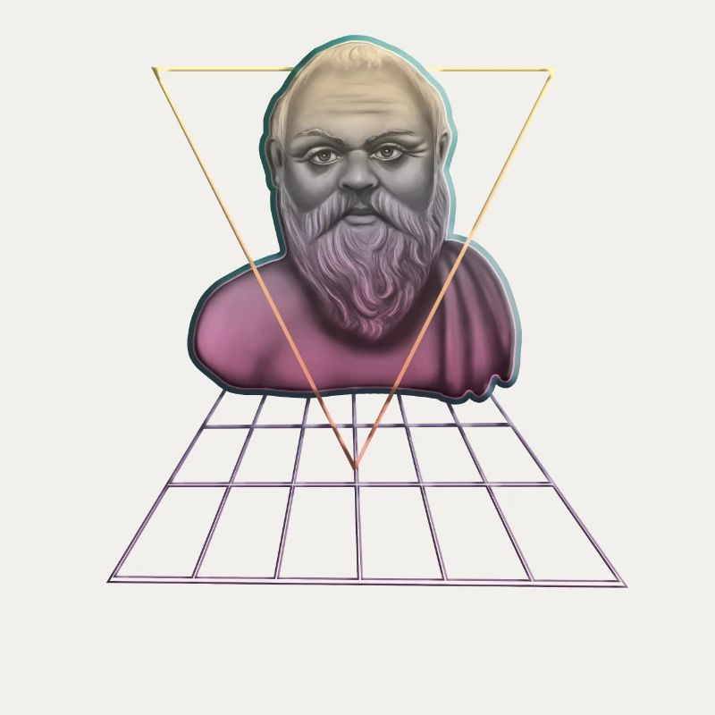 Socrates Philosopher Student Gift