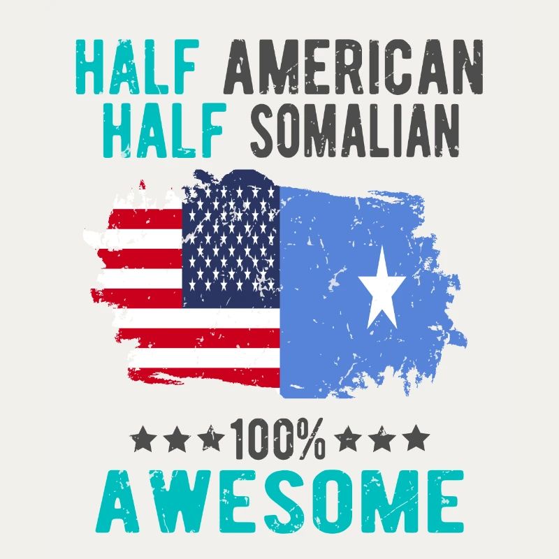 Half American Half Somali