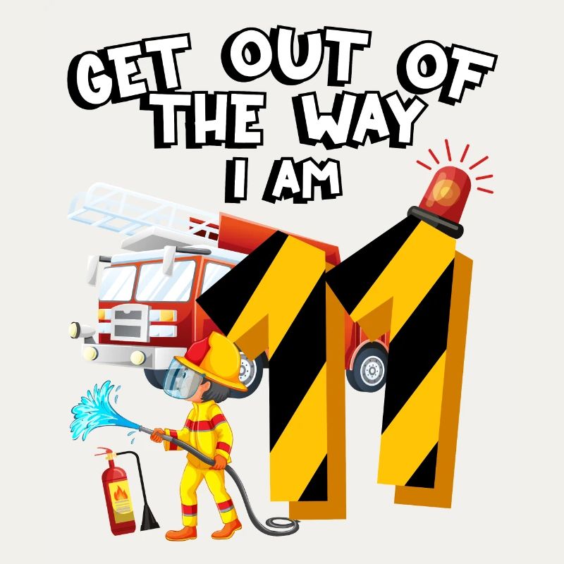 Fire engine Firefighting I am 11 years old