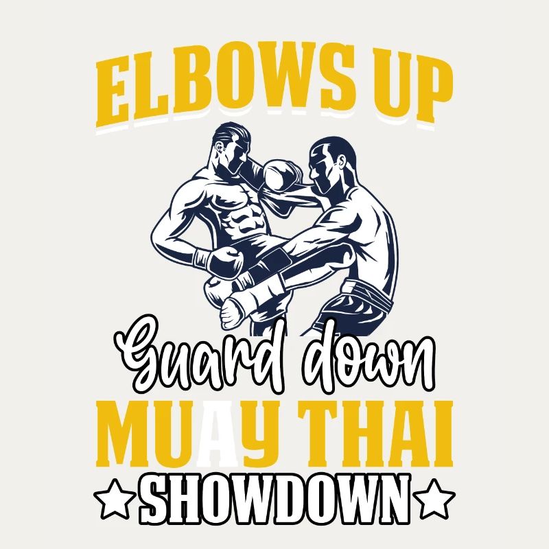 Elbows up Guard down Muay Thai Showdown