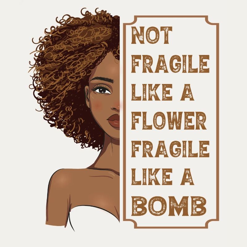 Pas fragile comme une fleur fragile comme une bombe