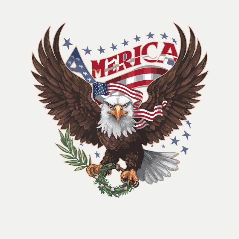 Drapeau américain des États-Unis Eagle Pride