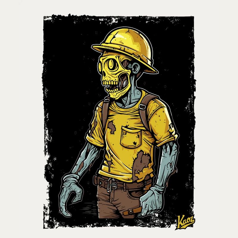 Construction Worker Zombie