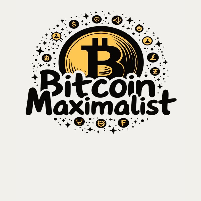Bitcoin Maximalist – Stylish Crypto Design