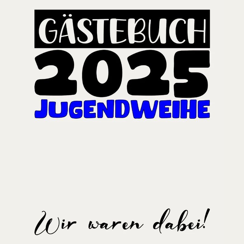 Jugendweihe 2025 Gästebuch Geschenk Mädchen Jungen