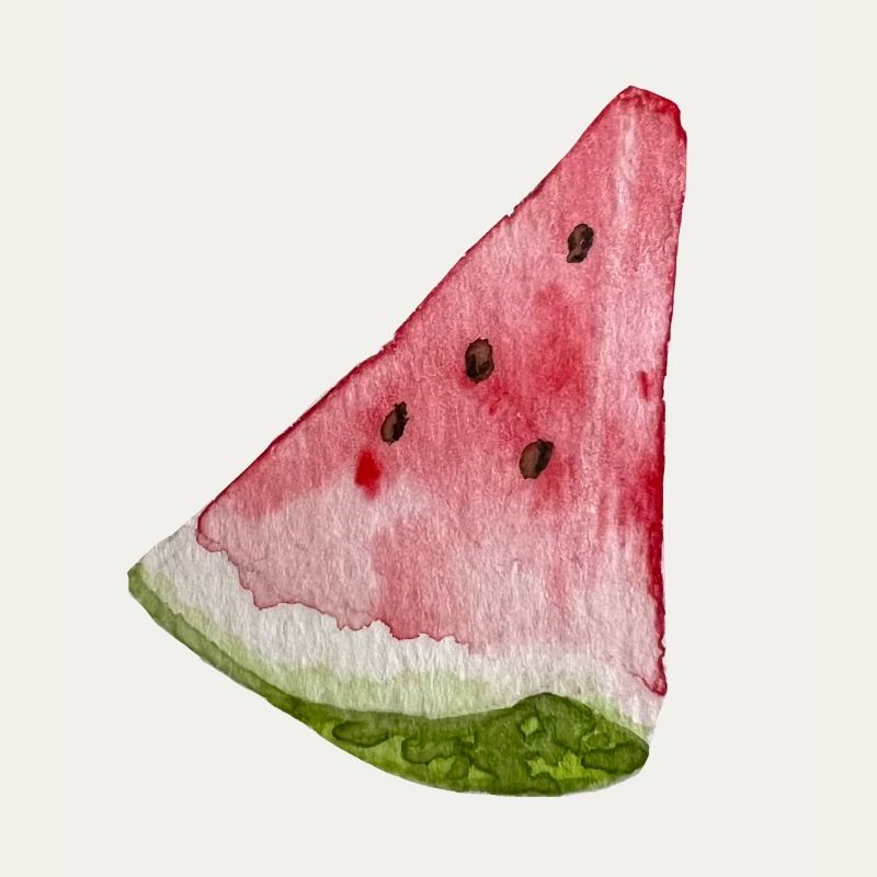 Tranche de pastèque