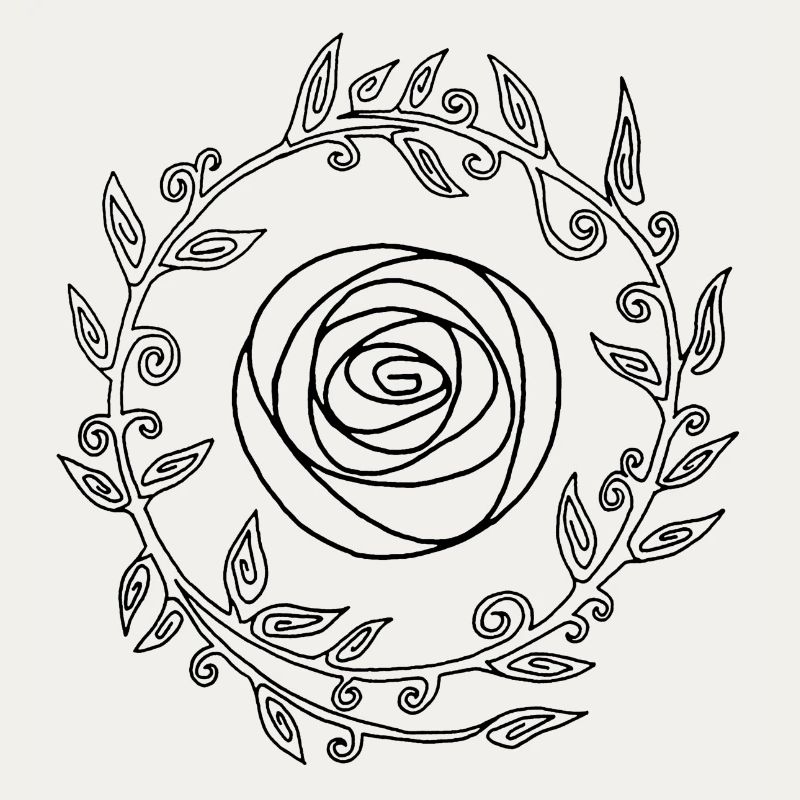 Schwarze Kronenblume