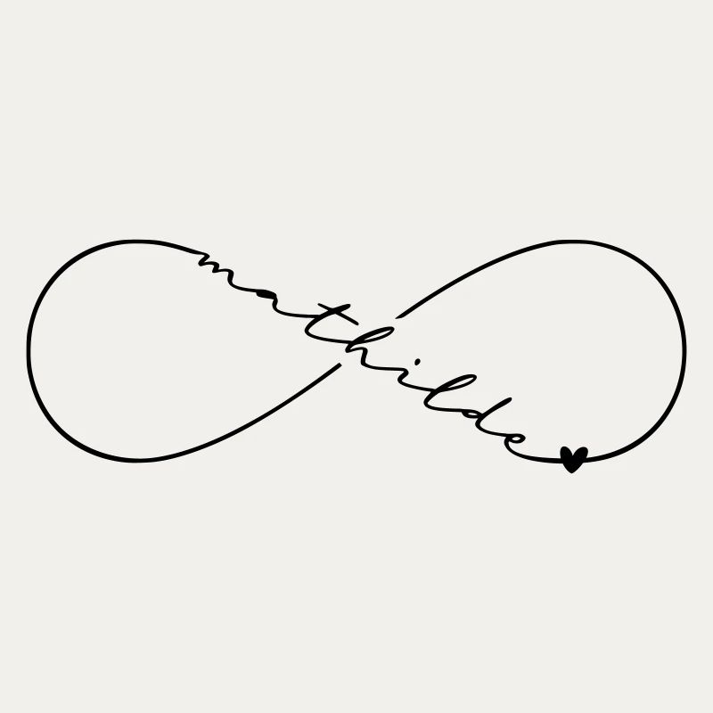 Mathilde Name Infinity Symbol