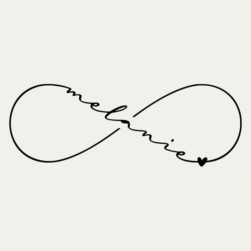 Melanie Name Infinitysymbol