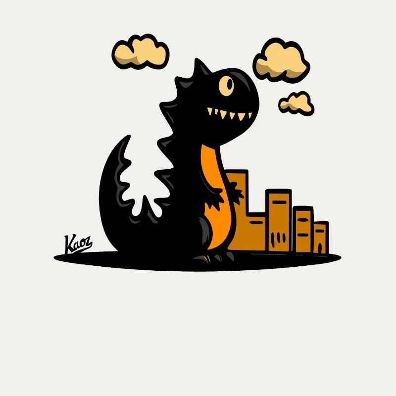 Bébé lézard géant