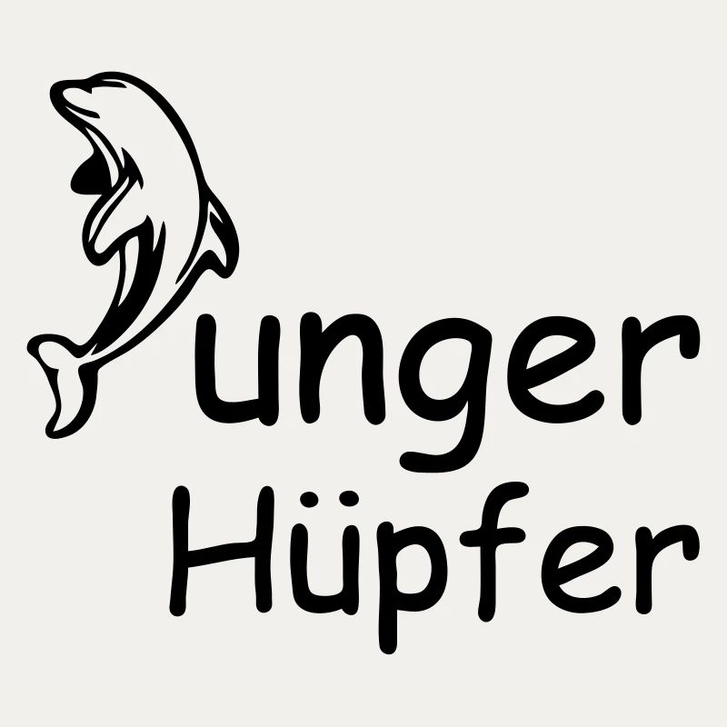 Junger Hüpfer Geschenk