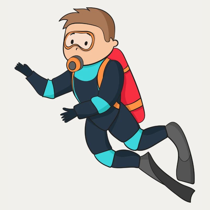 diving