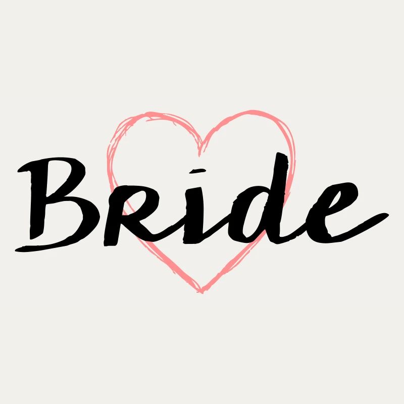 Bride Herz Junggesellenabschied Hochzeit