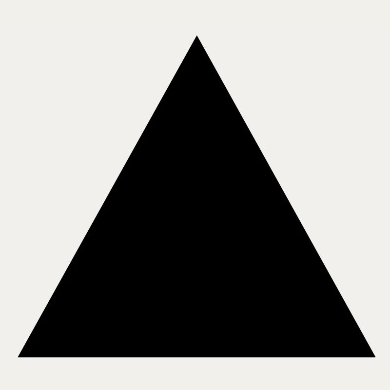forme de triangle de hippie