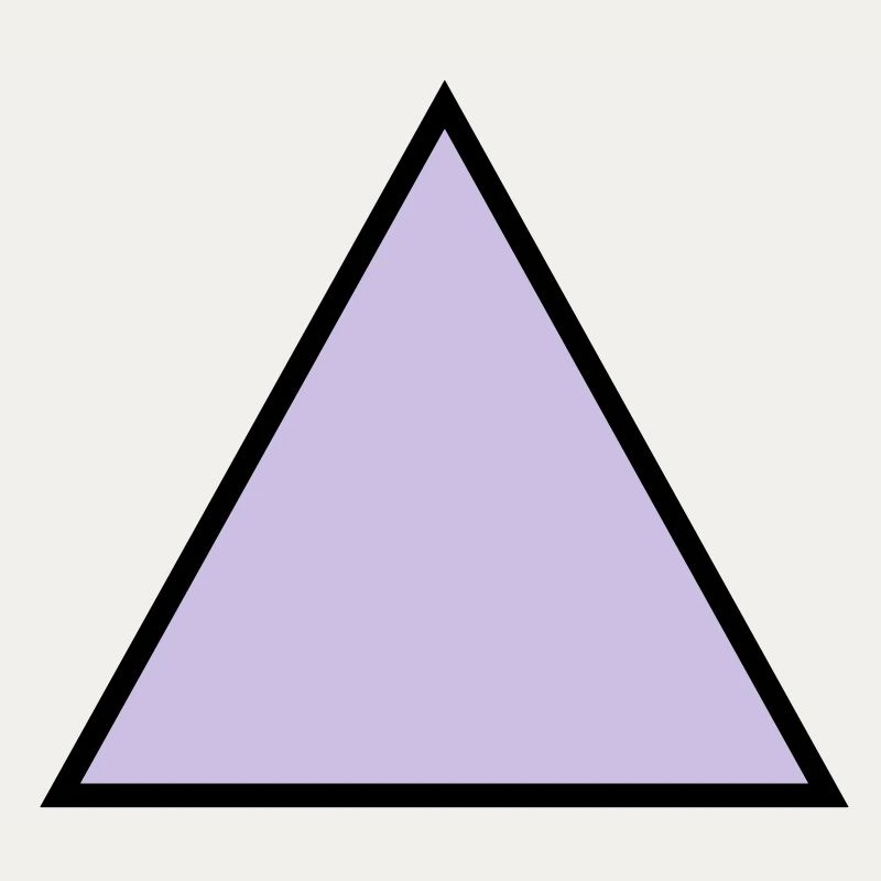 forme de triangle hippie triangle