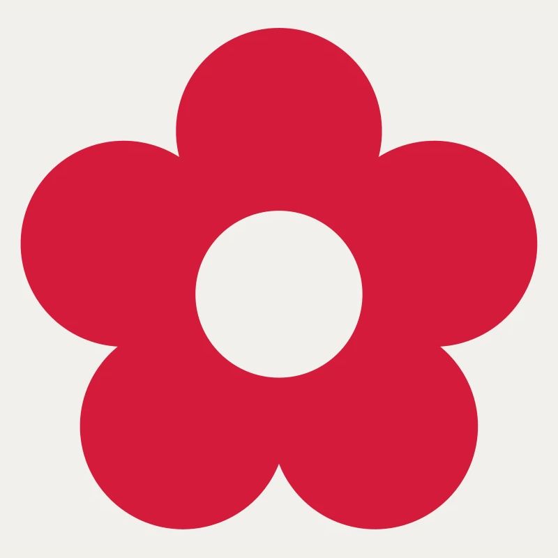 Cadeau minimal de fleur de fleur
