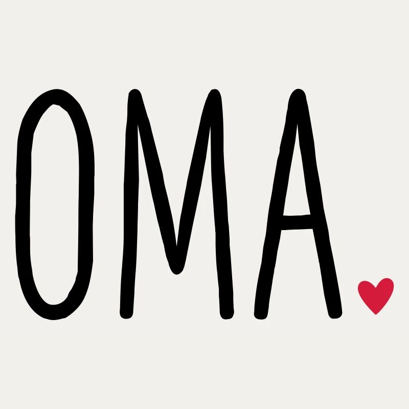 Oma Herz - Geschenk Muttertag Enkel Liebe