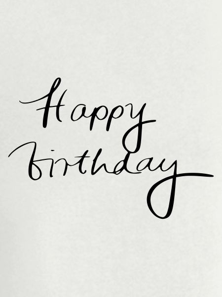 Happy birthday