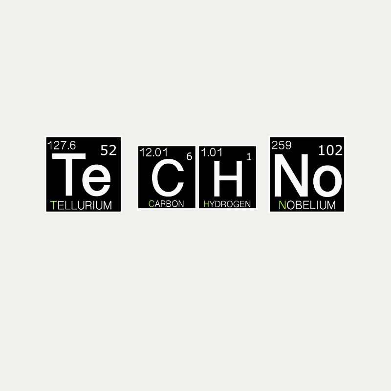 Techno Chem Periodic Table Style