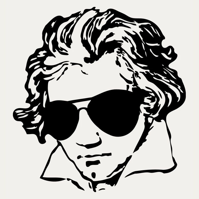 Beethoven mit Sonnenbrille