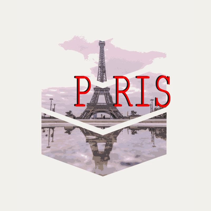 Paris Skyline Eiffel Tower Silhouette