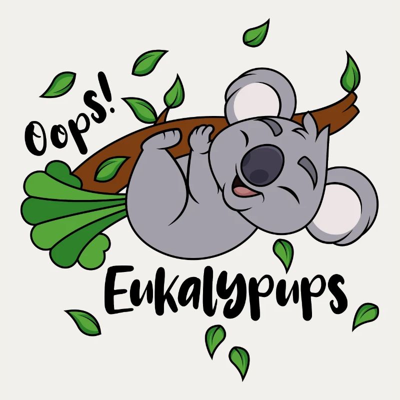 Koala Eukalyptus Oops Eukalypups Pups Tier Ast