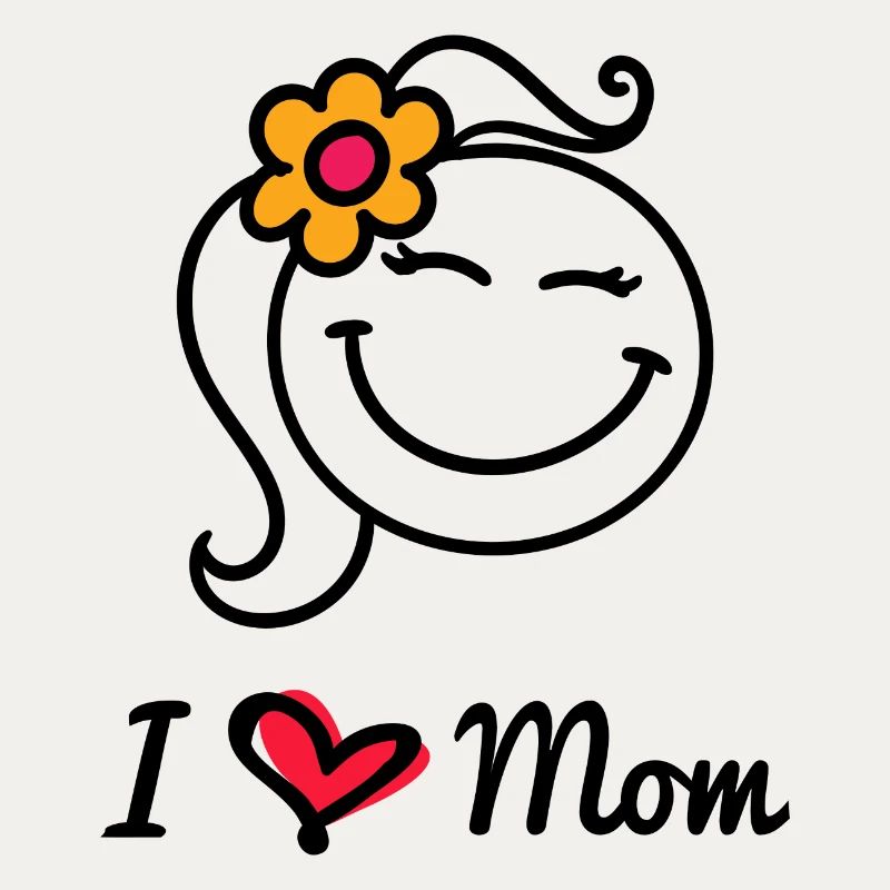 Ich Liebe Mama Herz Mutter Mutter Muttertag Spruch