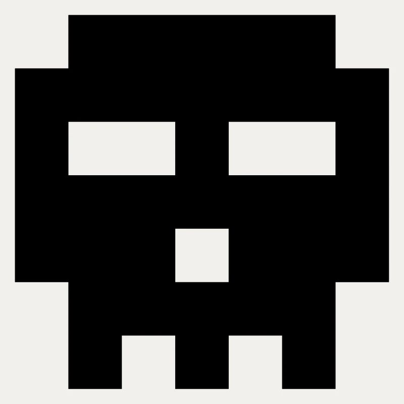 Pixel Skull.